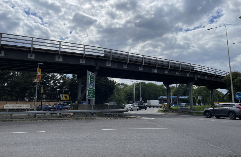 Shot of the Gallows Corner Flyover