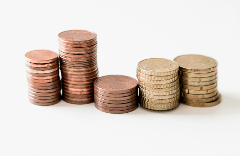 Stack of coins