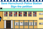 Save Hornchurch Police Station Logo