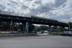 Shot of the Gallows Corner Flyover