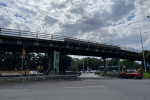 Image of the Gallows Corner flyover.