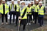 Julia Lopez MP at the Groundbreaking Ceremony for the St. George's Health and Wellbeing Hub