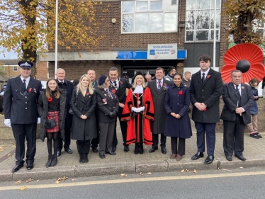 Hornchurch Remembrance Parade and Service 2021