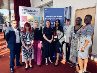 Julia Lopez MP with the Jobcentre Plus East London Team