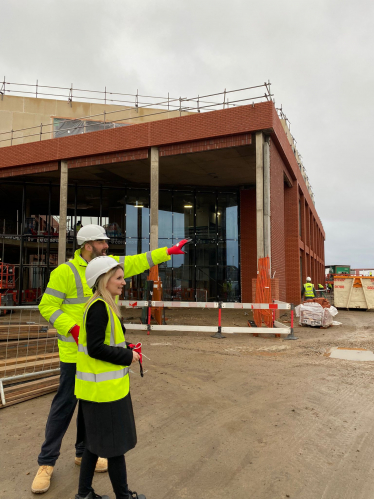 Julia Lopez MP at the St. George's Health and Wellbeing Hub