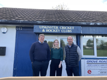 Julia Lopez at Upminster Cricket Club