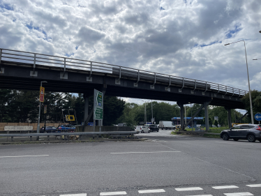 Shot of the Gallows Corner Flyover