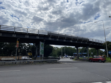 Image of the Gallows Corner flyover.