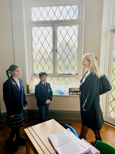 Julia Lopez MP at Oakfields Preparatory School