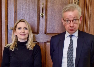 Julia Lopez MP and Michael Gove MP