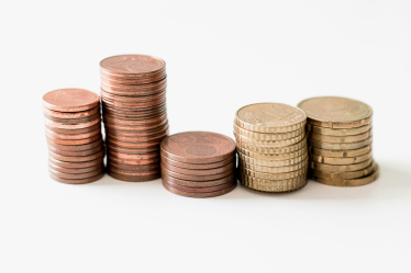 Stack of coins